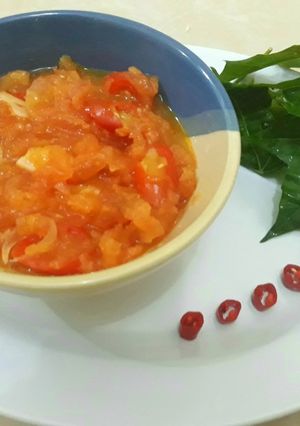 Foto resep Sambal goreng pepaya muda