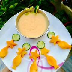A picture of Mango yoghurt.