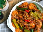 Gambar udang masak taucu