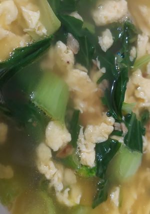 Foto resep Sayur pokcoy telur