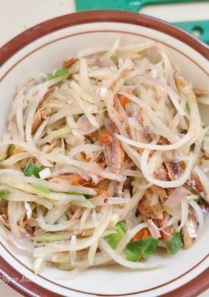 Foto resep Oseng Kates ikan Rebus (pepaya Muda)
