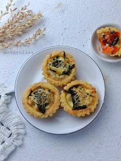 Foto resep Quiche Bayam Ayam