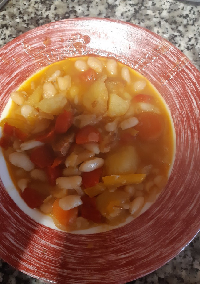 Una foto de Alubias guisadas