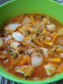 Foto resep Sundubu Jjigae (Sup Tahu Pedas)