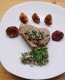 Filete al perejil con papas rústicas