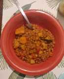 Guiso de lentejas vegetariano