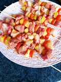 Brochettes boeuf poulet 😋