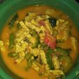 Sayur tempe, pare, buncis, cabe ijo
