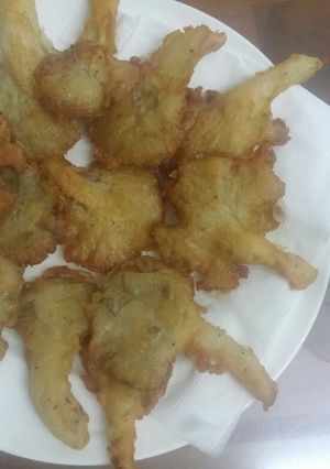 Hình của món Nấm bào ngư chiên giòn.