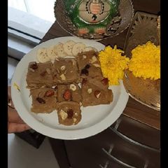 A picture of Banana Burfi.