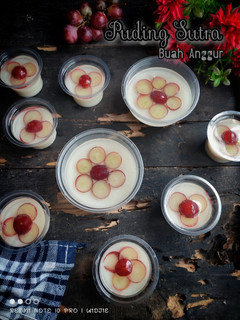 Foto resep Puding Sutra Buah Anggur