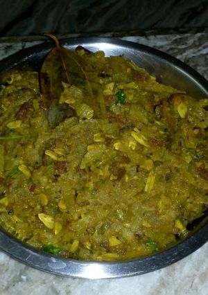 A picture of Water melon/ ash gourd stir fry.