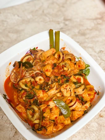 Cara Mudah Menyiapkan Resep Cumi Tahu Rica-rica Kemangi yang  Bikin Ketagihan Anti Ribet, Mantap