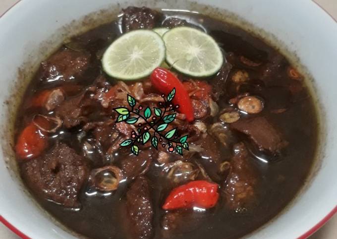 Bagaimana Menyiapkan Rawon bumbu instan Anti Gagal