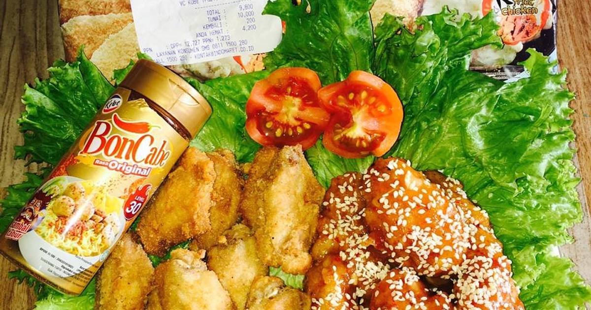 Resep K-POP Fried Chiken Ala Dapur Kobe Oleh Naan - Cookpad