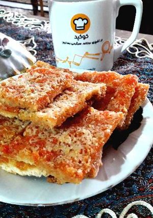 عکسی از دستور شیرینی ترانگل