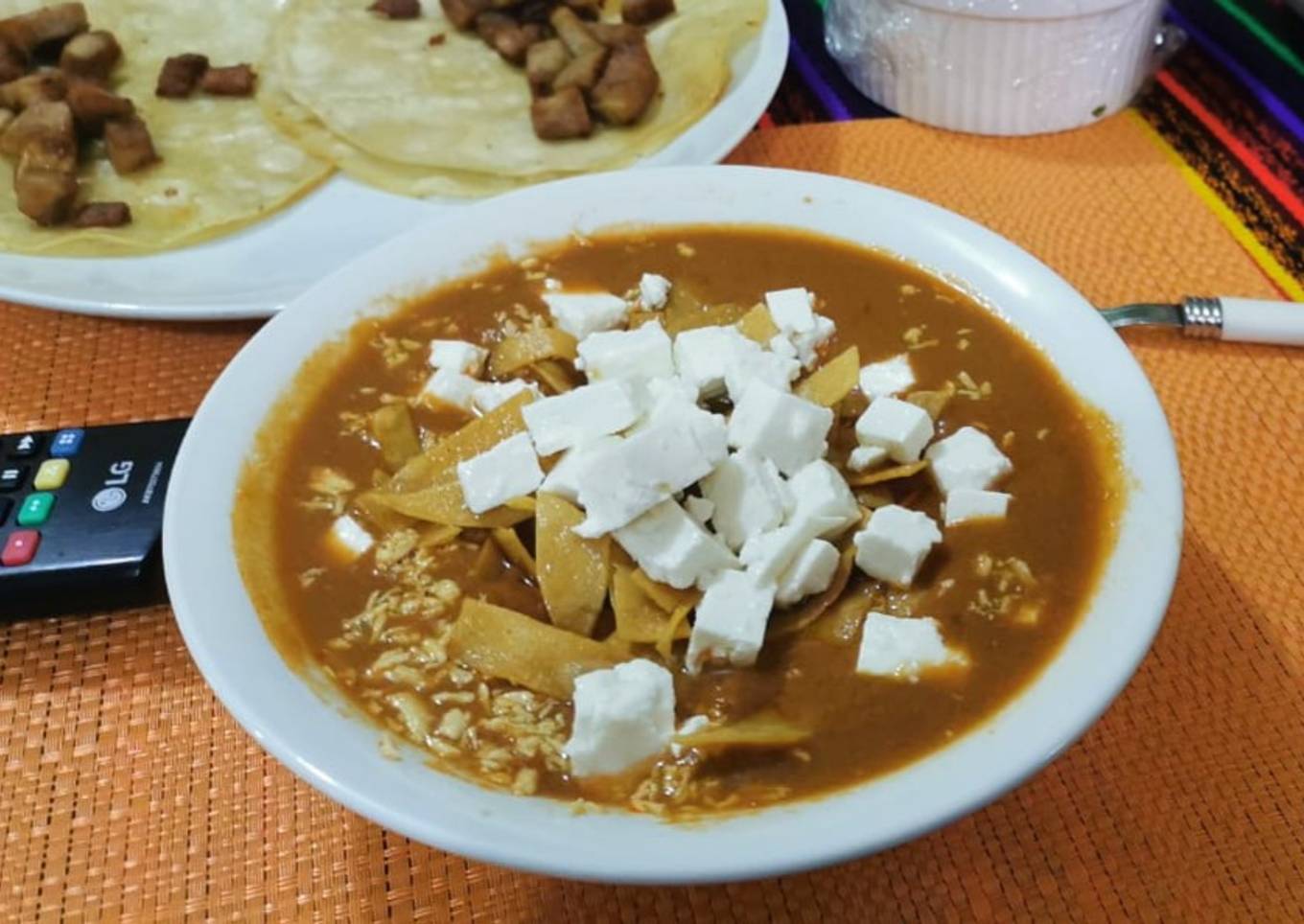 Sopa de tortilla