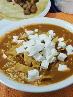 Una foto de Sopa de tortilla