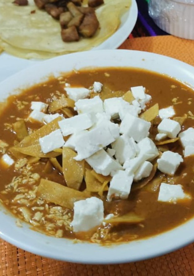 Una foto de Sopa de tortilla
