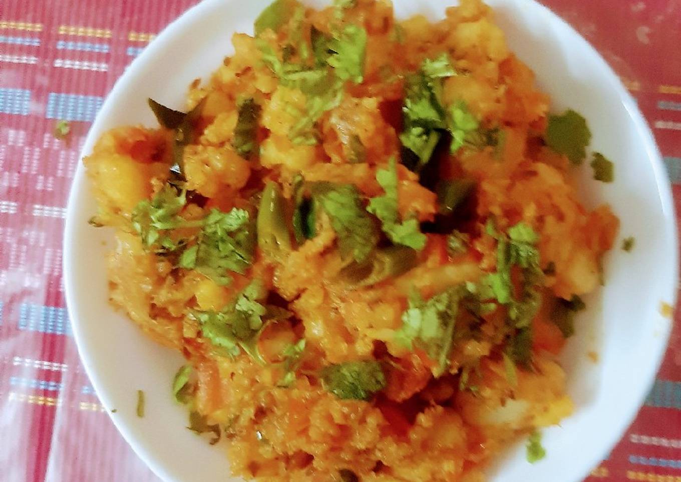 Potato tomato Sabji for fasting