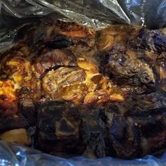 A picture of Short rib marinade.
