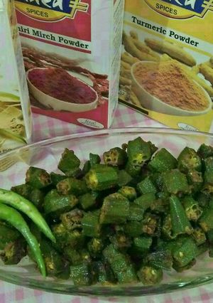 A picture of Bhindi masala.