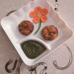 A picture of Mixed dal and vegetables tikki.