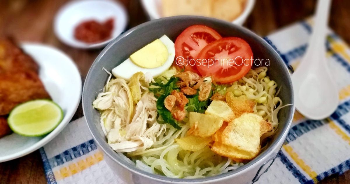 Resep Soto Ayam Simple oleh Josephine Octora (Wanda) - Cookpad