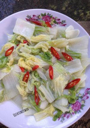 Foto resep Tumis sawi putih