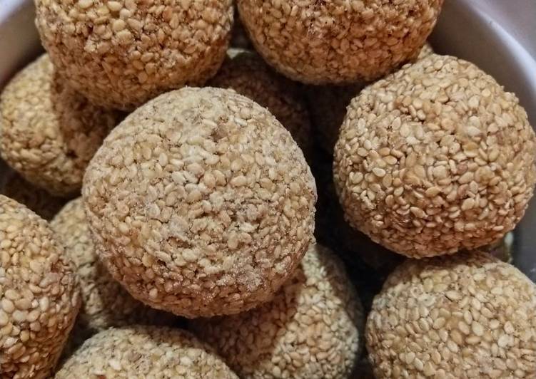 Recipe: Perfect Sesame laddu