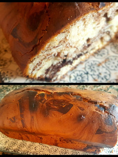 Una foto de Budín veteado a mi manera