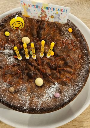 Une photo de Gâteau au chocolat praliné rapide et facile