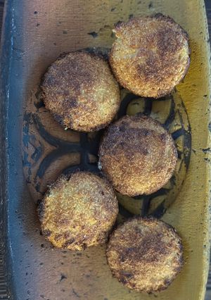 Una foto de Muffins coco y ricotta (sin harinas)