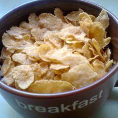 A picture of Breakfast Cereal With Milk #throwbackthursdayfive.