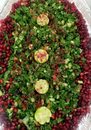صورة لوصفة سلطة جرجير