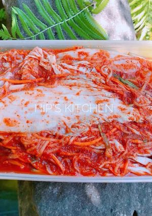 Hình của món Kim chi hàn quốc.
