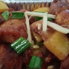 A picture of Chicken Hong Kong.