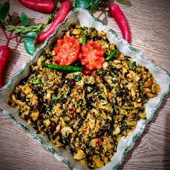A picture of Mooli Shaljum Ke Bhujia.
