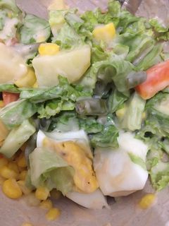 Foto resep Salad Sayur Rumahan Praktis