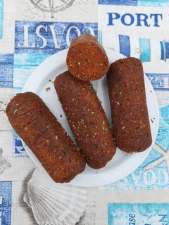 Una foto de Chorizo vegano