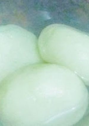 A picture of Spongy rasgulla.