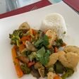 Pollo Salteado con verduras