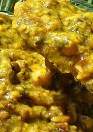 عکسی از دستور طرز تهیه آش شله قلمکار