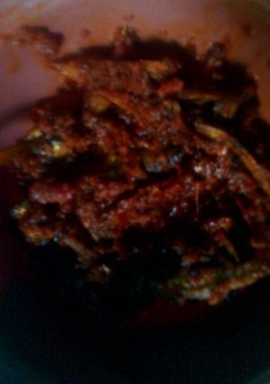 Foto resep Sambel Teri maknyus + than lma