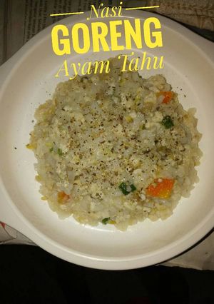 Foto resep Mpasi Nasgor Ayam Tahu