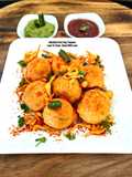 Batata Vada - Gujarati & Maharashtrian Street Food - Popular Farsan Snack