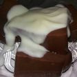Puding Roti Coklat with vanila and rum sauce.