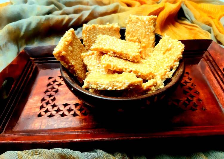 Step-by-Step Guide to Prepare Any-night-of-the-week Til ki chikki