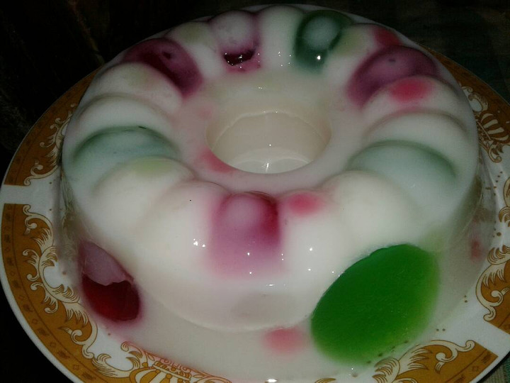 Resep Puding Silky Puyo &amp;#34;Polkadot&amp;#34;, Lezat Sekali