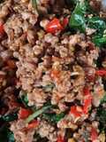 Stir-Fried Minced Beef with Holy Basil (Pad Krapow Neua)